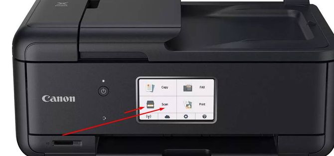 Запуск сканирования