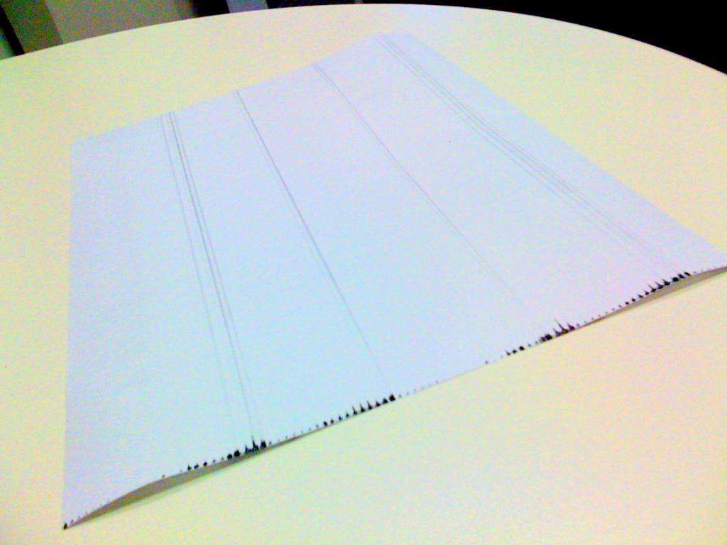 полосы при печати на принтере