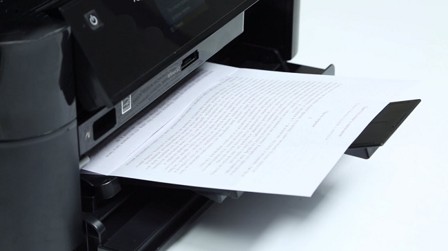 Печать лазерного принтера