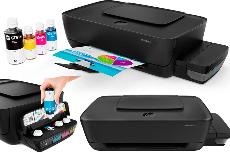 Хороший домашний струйный Принтер HP Ink Tank 115