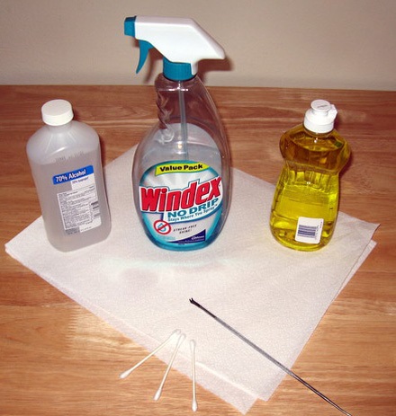 Самостоятельная чистка картриджа