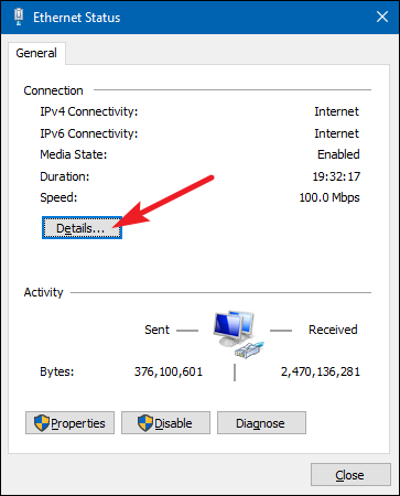 Как найти IP-адрес любого устройства, MAC-адрес и другие сведения о сетевом подключении