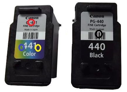 Как заправить картридж Canon PG-440 black и CL-441 color в домашних условиях