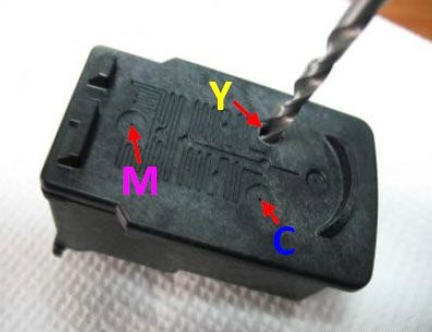 Как заправить картридж Canon PG-445 black и CL-446 цветной в домашних условиях