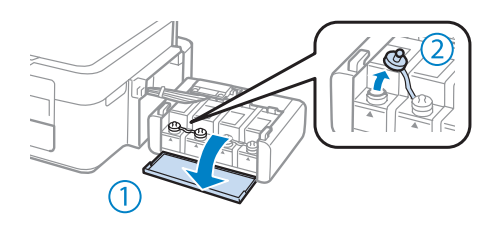 Сброс уровня чернил Epson L100