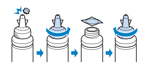 Сброс уровня чернил Epson L100