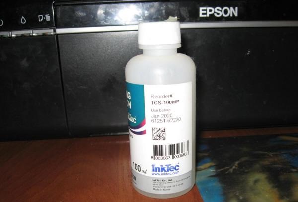 Жидкость для промывки печатающей головки Epson, HP, Canon