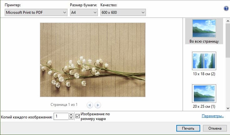 pechat fotografii s kompyutera