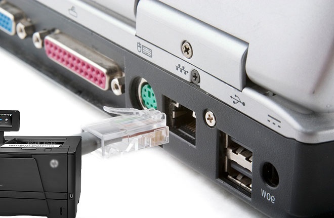 Подключение через LAN-порт Подключение через LAN-порт