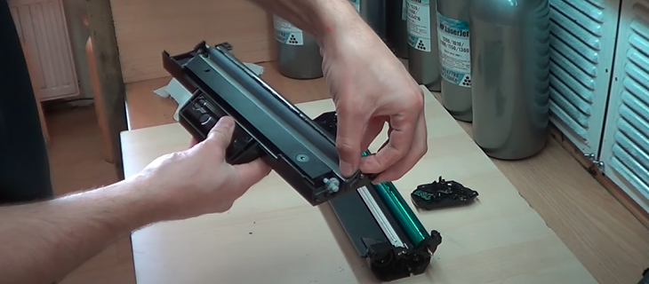 разборка картриджа mlt-d104s