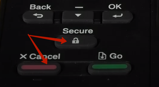сброс Brother HL-L5100DN