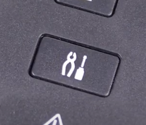 кнопка сервисного обслуживания