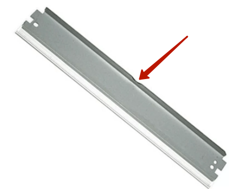 дефект лезвия дозировки