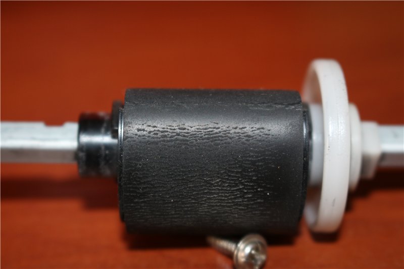 износ ролика подачи в принтере