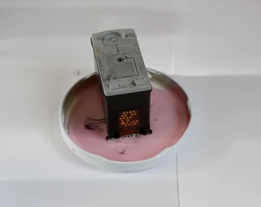 прочистка головки на картридже