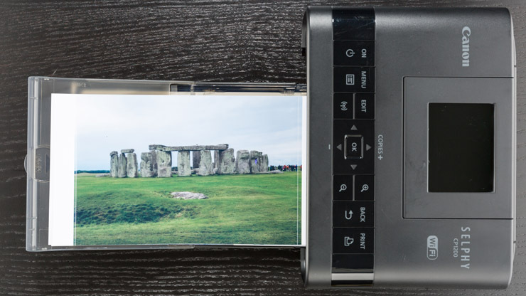 Снимок из принтера