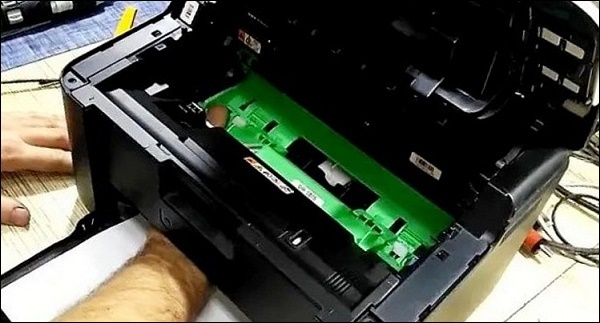 Открытый принтер brother