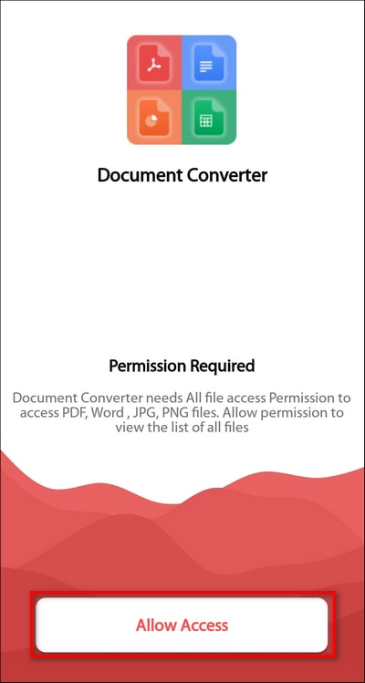 предоставление доступа к памяти смартфона