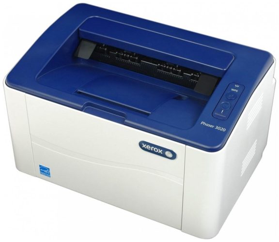 Принтер лазерный Xerox Phaser 3020BI, ч/б, А4