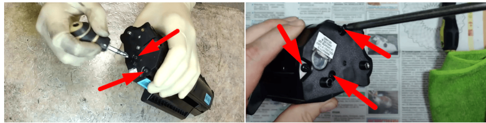 Инструкция, как заправить картридж Пантум М 6500 и обнулить чип (применима к p2207, p2500w, p2200)