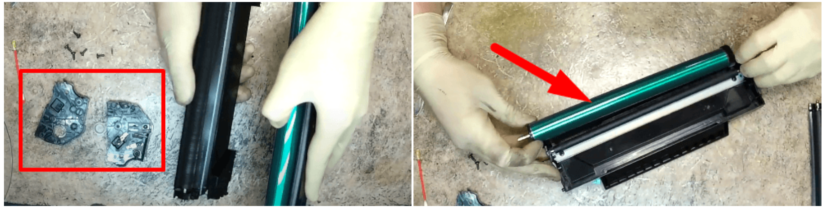 Инструкция, как заправить картридж Пантум М 6500 и обнулить чип (применима к p2207, p2500w, p2200)