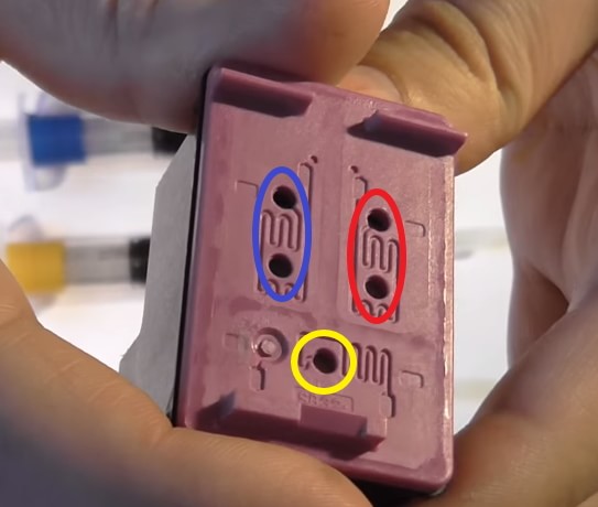 Как заправить картридж HP 650 цветной и черный в домашних условиях