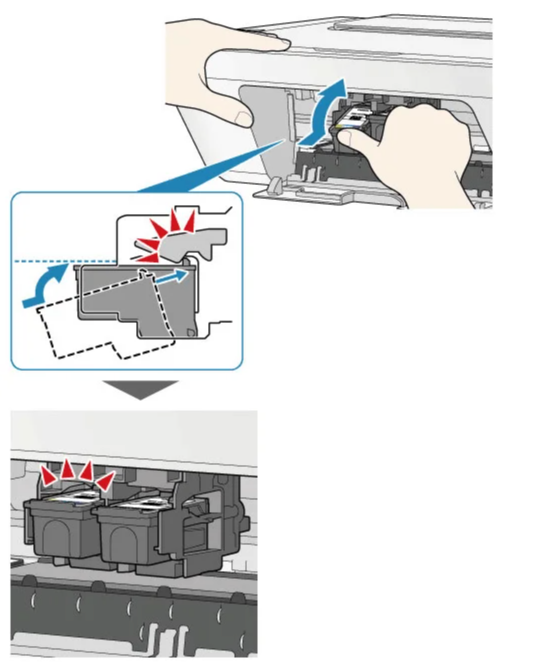 Как заправить картридж HP LaserJet P1102