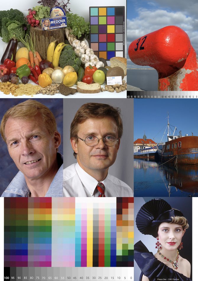 Выбрать тестовый лист для проверки принтера