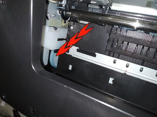 Epson L800 - промывка парогенератора