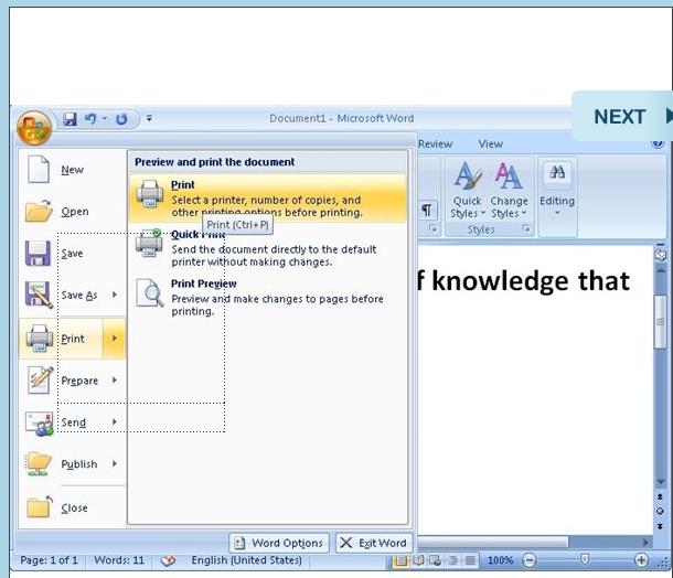 как напечатать брошюру в ворде