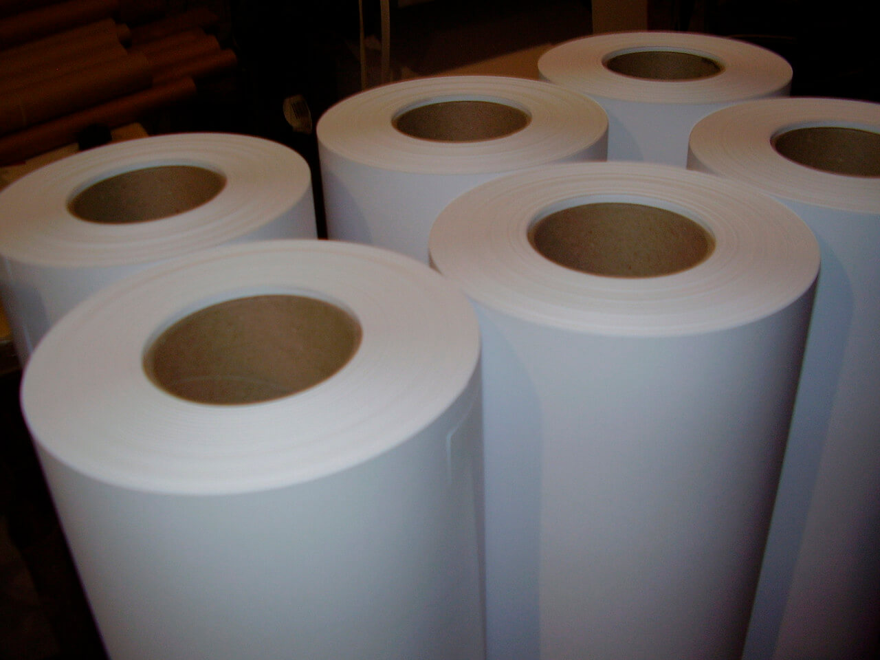 Рулоны офсетной бумаги