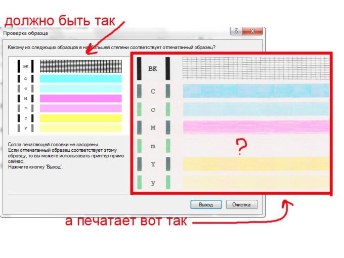 проверка дюз