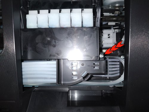 Снятие печатающей головки Epson