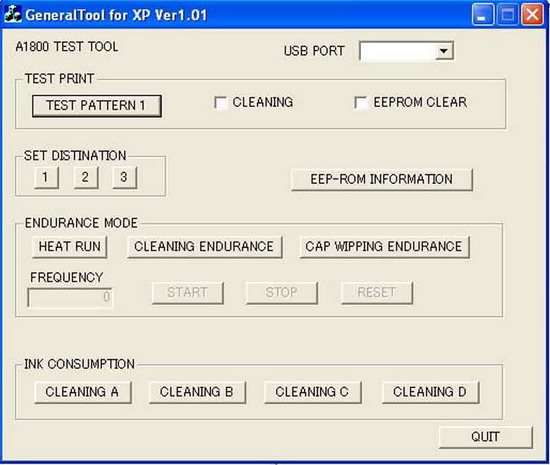 Тестовая печать на принтере Canon