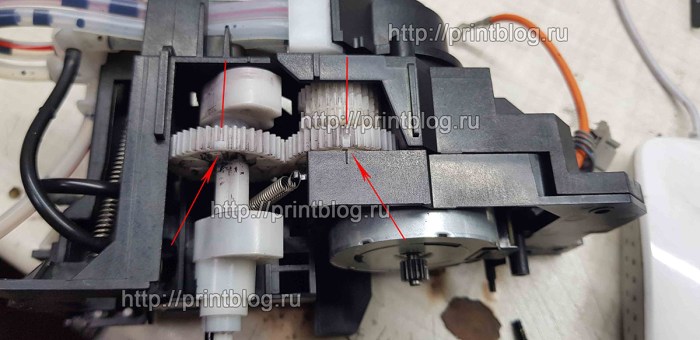 Правильная сборка помпы