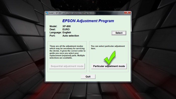 Сброс памперса на любой модели принтера