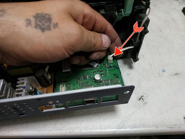 Xerox 3140 разборка - фото №4