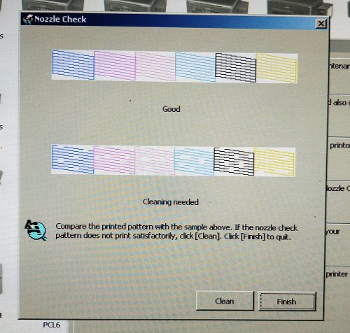 промывка печатающей головки epson - прочистка встроенным ПО (фото №10)