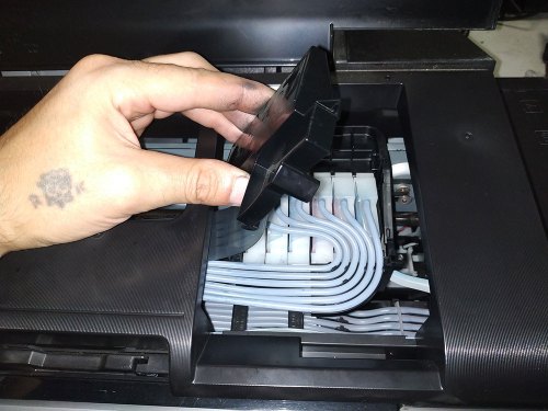 Снятие ПГ Epson